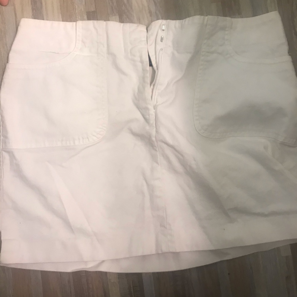 Express white skirt